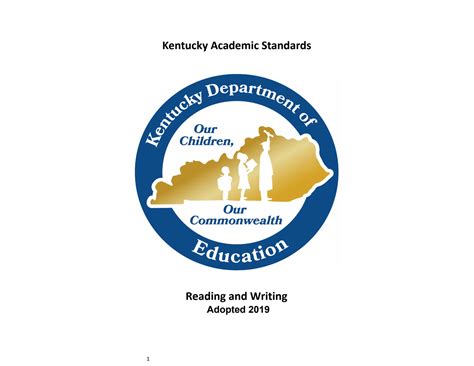 SOLUTION: Kentucky academic standards reading and writing - Studypool