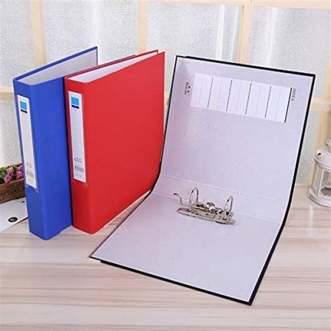 2 Holes Color Punch Folder A4 16/25/38mm Thick Binder Folder Office ...