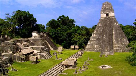 Download Ancient Mayan Civilization in Tikal, Guatemala Wallpaper ...
