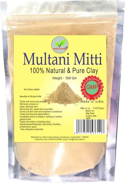 Multani Mitti - Buy Multani Mitti online at Best Prices in India ...