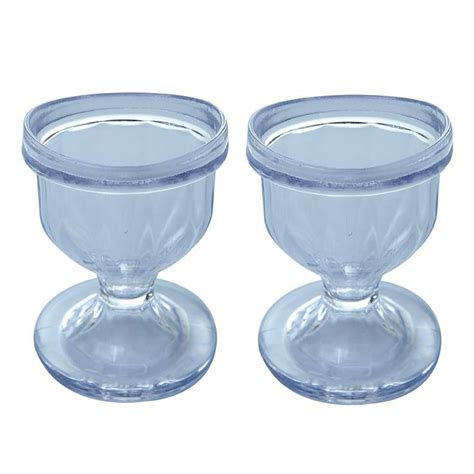 Buy SoulGenie Transparent Eye Wash Cups - with Storage Container - Eye ...