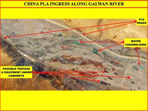 गलवान घाटी में चीन के लंबे वक्त के मंसूबों का सैटेलाइट डेटा से खुलासा ...