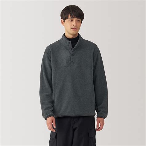 Men's Fleece pullover | MUJI