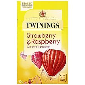 Twinings Strawberry & Raspberry Tea, 40 g : Amazon.in: Grocery ...