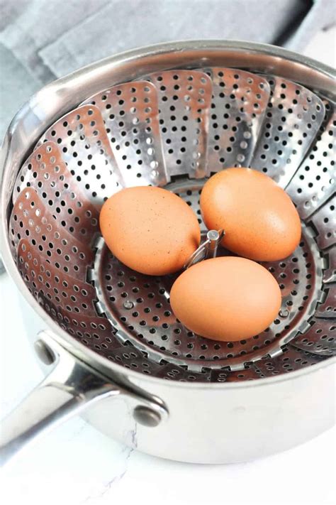 Steamed Hard-Boiled Eggs • Now Cook This!