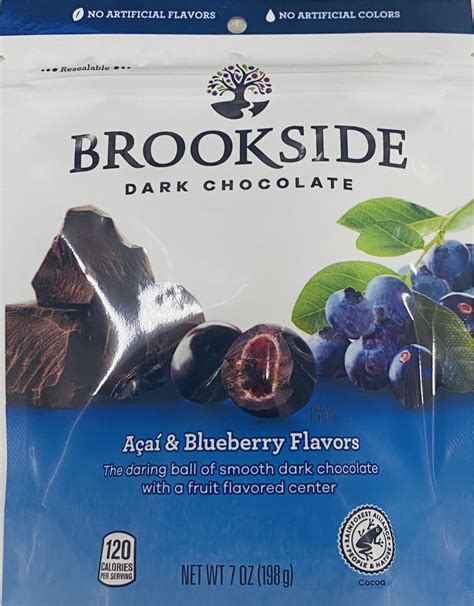 Brookside Dark Chocolate ACAI & BLUEBERRY FLAVORS 7 Oz Bag | eBay