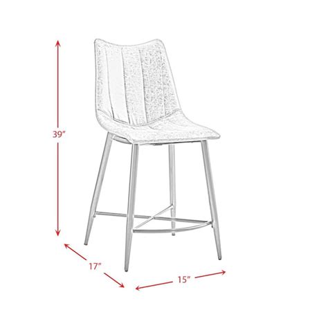 Picket House Furnishings Conner White/Gun Metal Transitional Dining ...