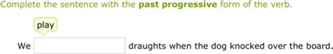 IXL - Form the progressive verb tenses (Class V English practice)