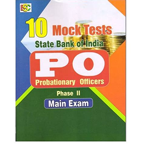 Buy BSC 10 Mock Test State Bank of India PO (Probationary Officer ...