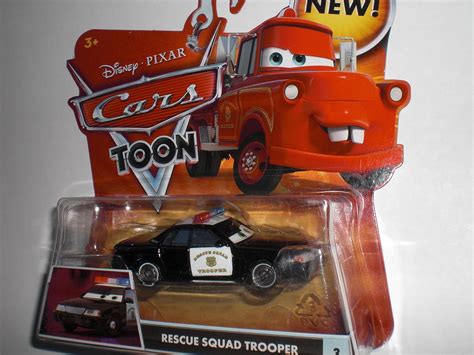 Disney Cars Toon Rescue Squad Trooper Die Cast Car India | Ubuy