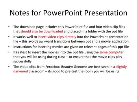 Image result for PowerPoint Presentation Notes