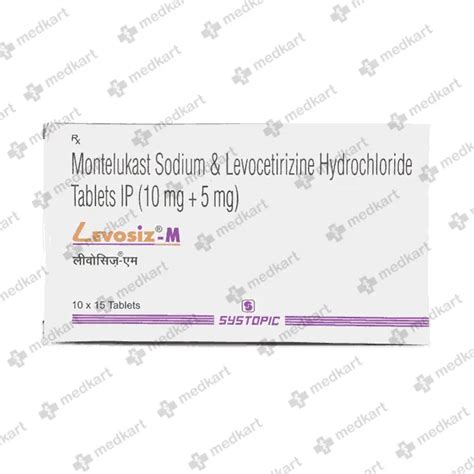 LEVOSIZ M TABLET 15'S Price, Uses, Side Effects & Substitutes | Medkart