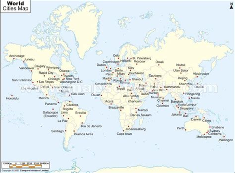 World Cities Map 的图像结果