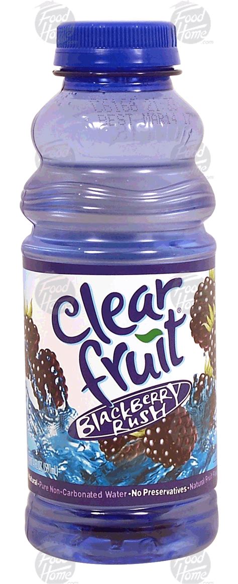 clear fruit black berry rush