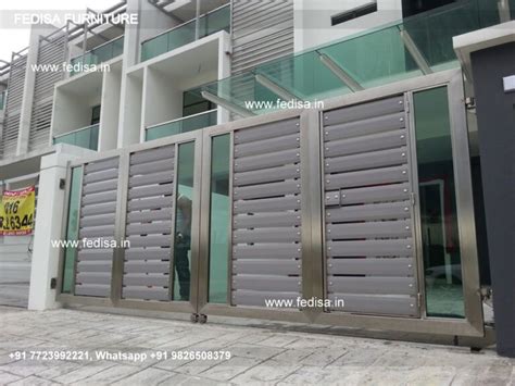 Small Steel Gate Design Modern Iron Fence Designs Aluminum Main Gate ...