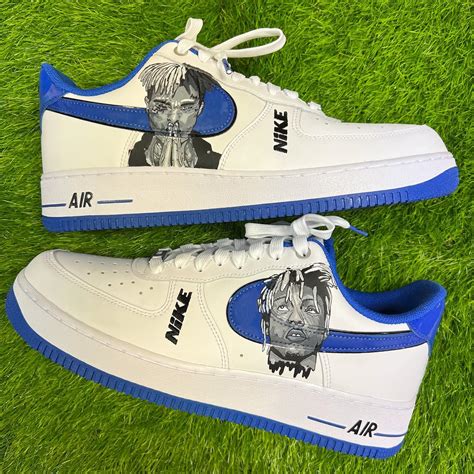 Juice WRLD x XXXTENTACION Air Force 1 Custom – Daniel Customs
