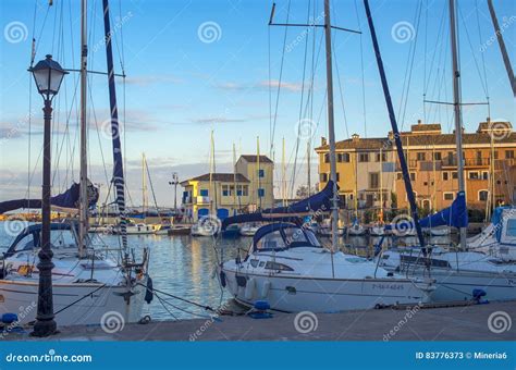 Passenger Boats in Spanish Harbour Editorial Stock Photo - Image of ...