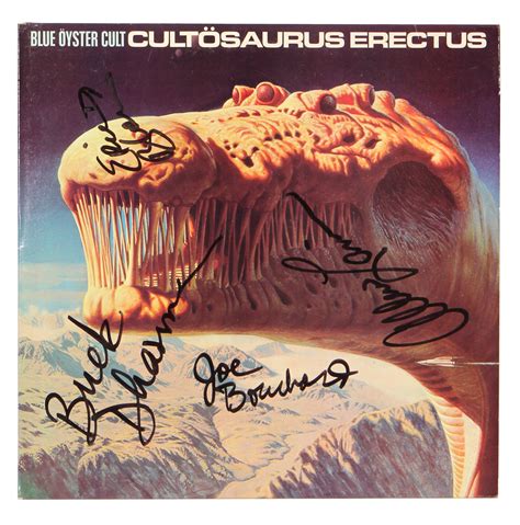 Lot Detail - Blue Oyster Cult Band Signed “Cultosaurus Erectus” Album