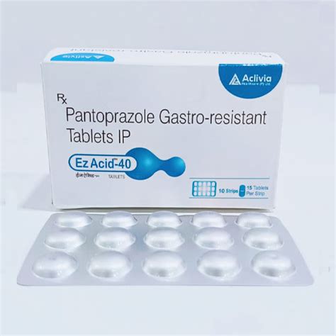 EZACID-40 Tablets Aclivia Healthcare Pvt. Ltd.