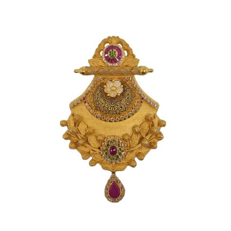 Buy quality 22K Gold Antique Designer Mangalsutra Pendant MGA - MGP0028 ...