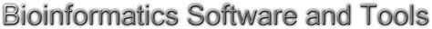 Bioinformatics Tools 的图像结果