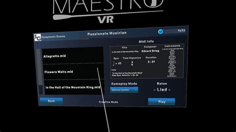 Maestro VR - Keymailer