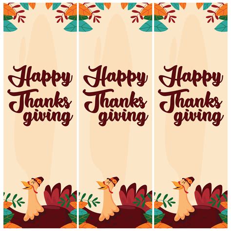 Free Printable Thanksgiving Bookmarks - Printable Word Searches