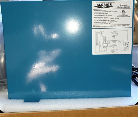 AlorAir Sentinel HD55 Commercial DEHUMIDIFIER Remove Water Moisture DRY ...