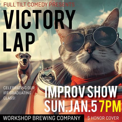 Victory Lap: An Improv Graduation Show, The Workshop Brewing Company ...
