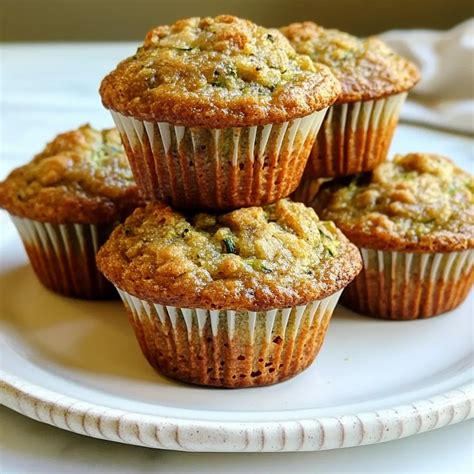 Healthy Banana Zucchini Muffins Recipe - Perfect for Breakfast or ...