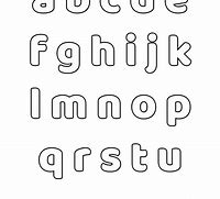 Image result for Lower Case Alphabet Stencil Printable