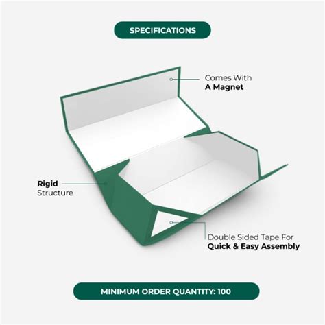 Custom Collapsible Rigid Boxes | Luxury Magnetic Gift Boxes