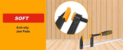 INGCO INGCO 50x 250mm F Clamp with Plastic Handle (HFC020503) – Heavy ...