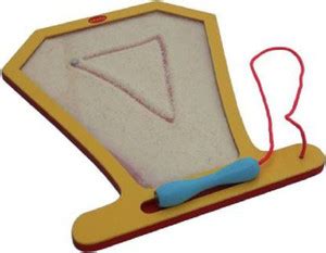 toys Wooden Sand Art Create Patterns with Magnetic Tip Pen Price in ...