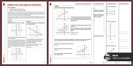 Image result for Drawing Straight Line Graphs Midpoint