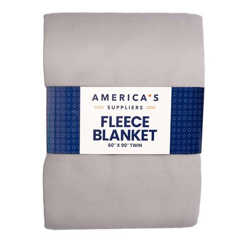 Wholesale Twin Fleece Blankets in Grey - Twin Size Blankets
