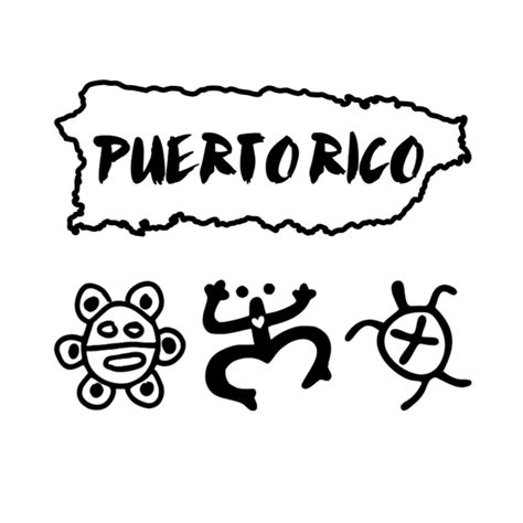 Coqui and sol taino vinyl decals – Artofit