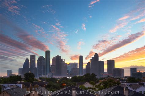 Houston Skyline Images - Sunrise | Houston, Texas | Images from Texas