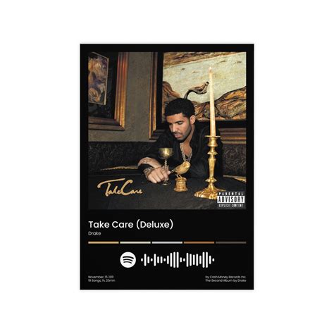 Drake Take Care deluxe Album Cover Art Print Perfect for - Etsy