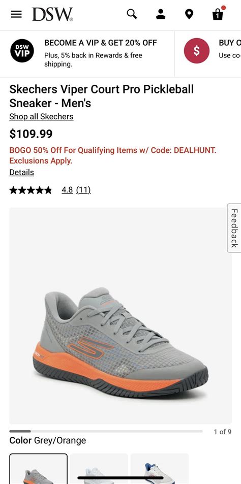 DSW discount code for Pickleball shoes. : r/Pickleball
