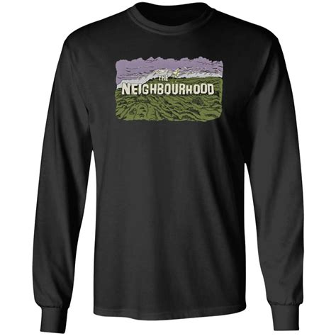 The Neighbourhood Merch The Nbhd Hollywood Sign Tee Shirt - Tiotee
