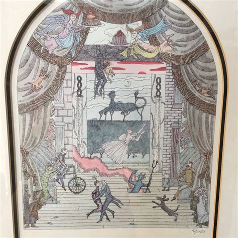 Edward Gorey Limited Edition Print