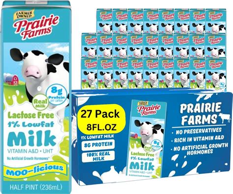 Amazon.com: Darigold Whole Milk - Reduced Fat Milk, Shelf Stable Milk ...