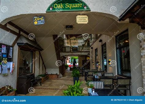 A Popular Shopping District Center in Highlands, North Carolina ...