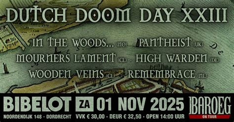 Baroeg On Tour @ Bibelot: Dutch Doom Day 2025, Bibelot Poppodium ...