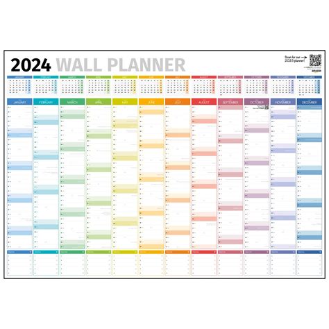 Large Full Year Wall Calendar