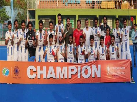 Hockey Haryana crowned as champions of men's National Championship 2022