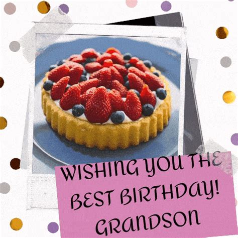 Happy Birthday Grandson GIFs | GIFDB.com