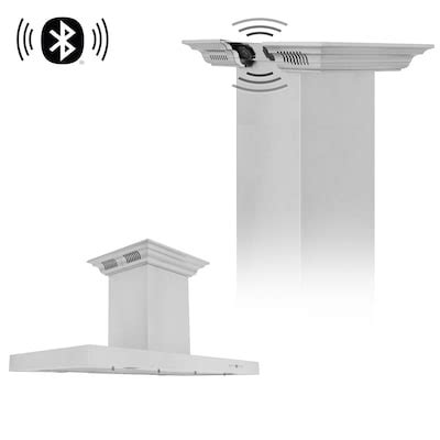 Bluetooth Compatibility 42-Inch-Wide Island Range Hoods at Lowes.com