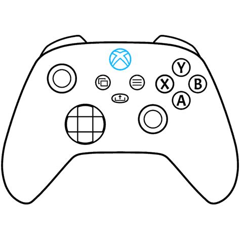 How to Draw a Xbox Controller - Schulte Grible
